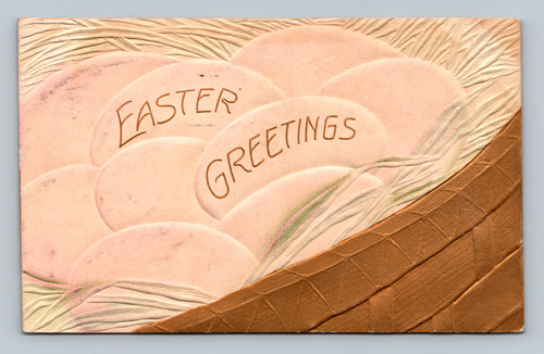 Greetings postcard postmarked April 5 1912 sent to Sangre