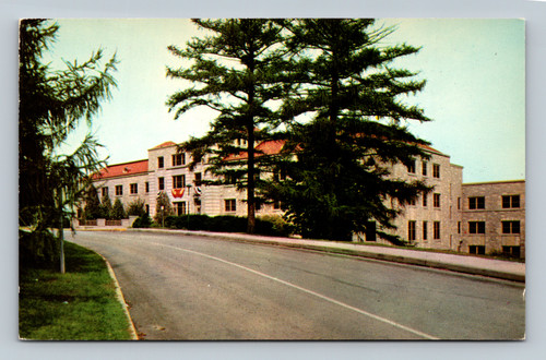 Elizabeth Waters Hall University of Wisconsin Madison Wisconsin postcard