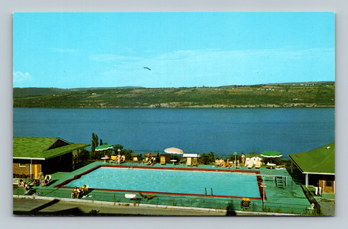 Glen Motor Inn overlooking Seneca Lake on Route 14 near Watkins Glen NY