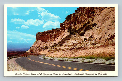 Scenic Drive at Plug Hat Mesa on Road to Dinosaur National Monument Colorado