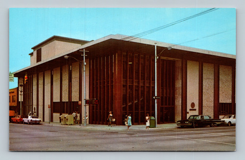 New Greensboro Public Library located in downtown Greensboro North Carolina
