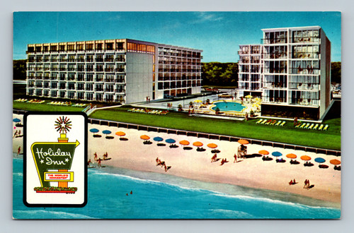 Holiday Inn hotel building at 39th Street and Oceanfront Virginia Beach Virginia