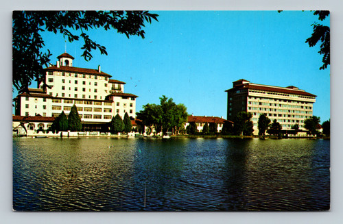 The Broadmoor and Broadmoor South resort with natural scenic surroundings in Colorado Springs