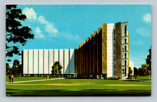 600 student dormitory building on Oral Roberts University campus Tulsa Oklahoma