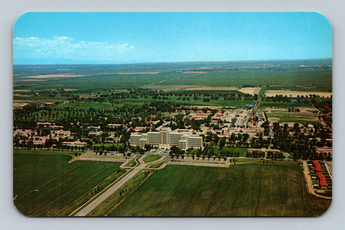 Aerial view of Fitzsimons Army Hospital in Aurora Colorado
