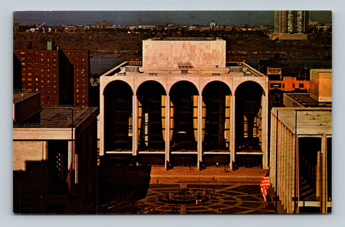 Metropolitan Opera House New York City postcard