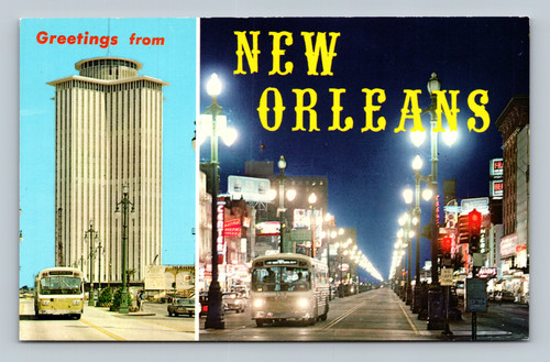 International Trade Mart building with revolving rooftop lounge in New Orleans