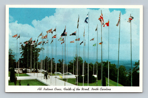 All Nations Cross at Fields of the Wood North Carolina postcard