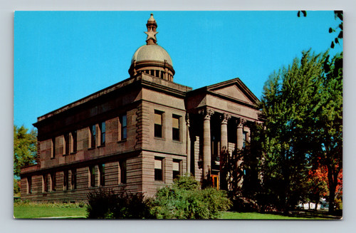 Bayfield County Courthouse Washburn Wisconsin postcard