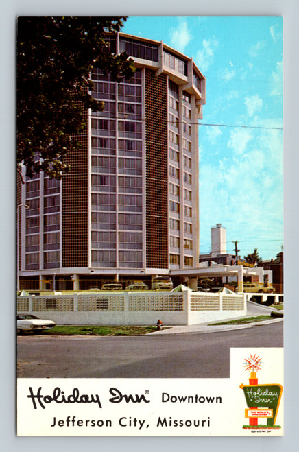 Holiday Inn Downtown building in Jefferson City Missouri at Miller & Monroe Streets