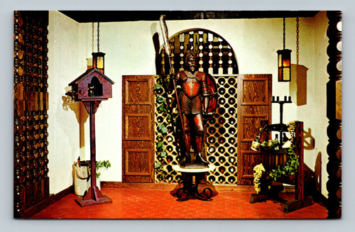 Conquistador statue at The El Centro Restaurant in Holiday Inn Bethlehem PA