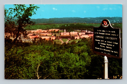 Georgian-Colonial campus of Samford University in Birmingham Alabama