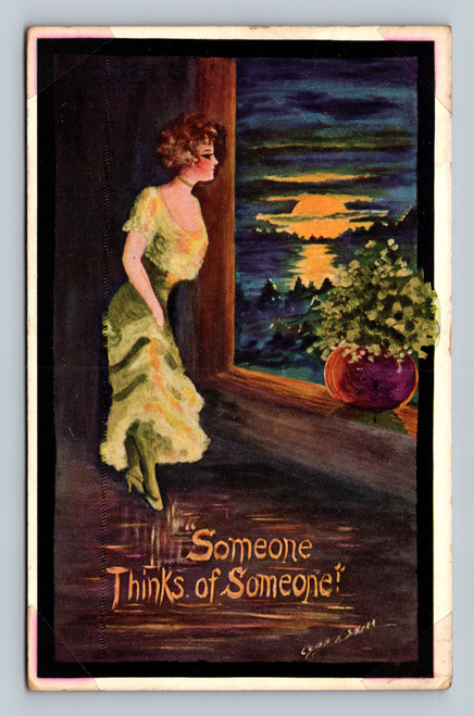 Someone Thinks of Someone! postcard from Potatoca, Wilmington, USA