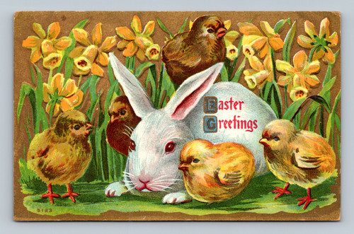 Easter Greetings postcard from Dennard, United States
