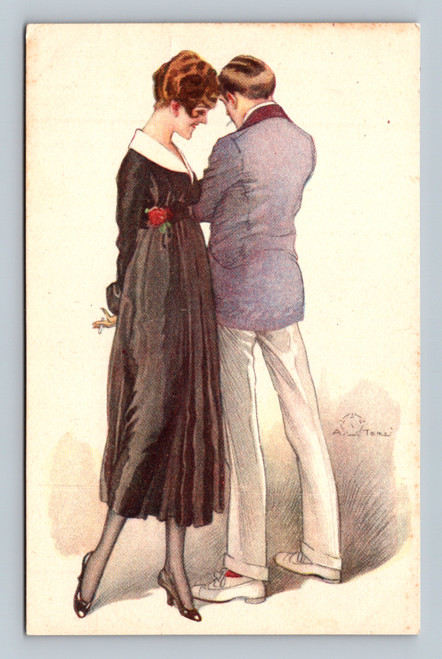 Vintage postcard from Milano Italy by DELL'ANNA & GASPARINI