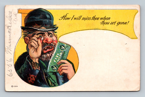 Postmarked Limay U.S.A. postcard with U.S. postage stamp dated Aug 21