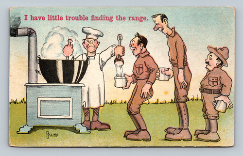 Range or landscape view postcard by COLLINS publisher