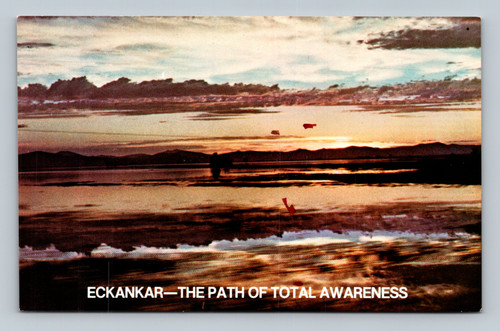Eckankar The Path of Total Awareness spiritual theme postcard