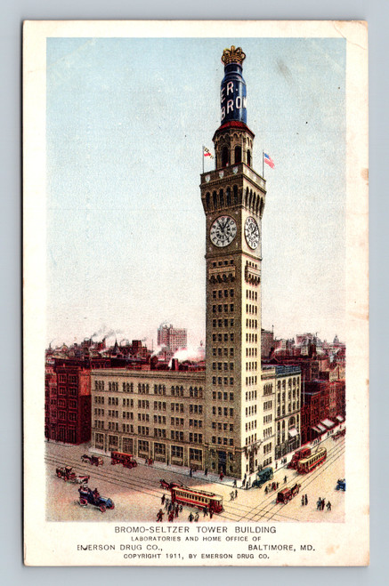 Bromo-Seltzer Tower Building Laboratories and Home Office of Emerson Drug Co. Baltimore