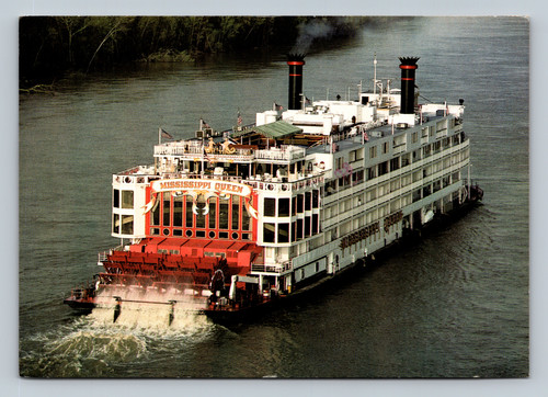 The Magnificent Mississippi Queen Steamboat in Mississippi