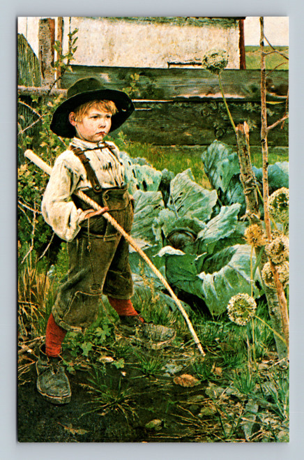 MASTER OF ALL HE SURVEYS artwork by Joseph Molitor Von Muhfeld from HAUSSNER'S RESTAURANT Baltimore