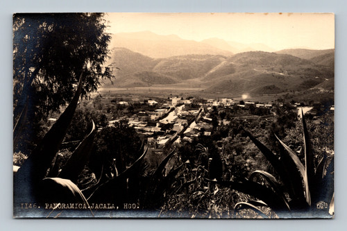Panoramic view of Jacala, Hidalgo Mexico