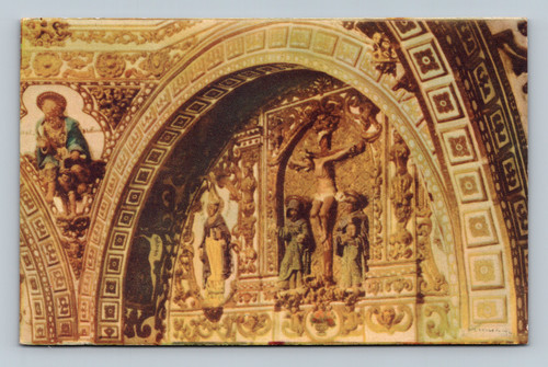 Detalle del interior de la iglesia Santo Domingo Oaxaca Mexico