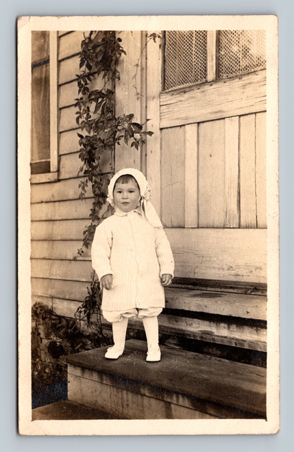 Unidentified real photo postcard on VELOX paper