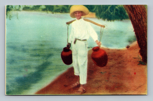 Watercarrier from the Lake Chapala, State of Jalisco, Mexico