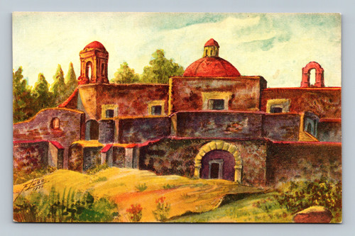 El Desierto de los Leones Ex-Convento Mexico City Mexico postcard