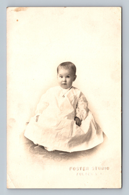 Unknown image postcard by Foster Studio in Fulton NY
