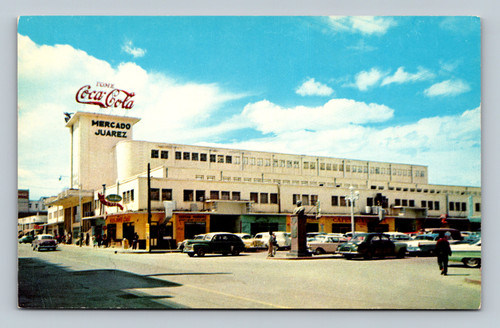Public Market in Ciudad Juarez Mexico with souvenirs and local excitement