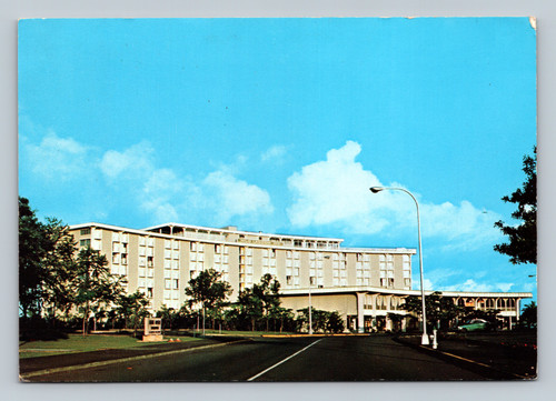 Hilo Lagoon Hotel Hilo Hawaii vintage postcard