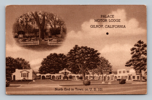 Palace Motor Lodge on U.S. 101 in Gilroy California