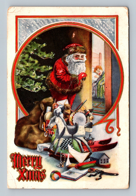 Postmarked postcard from Yeburg USA dated December 20
