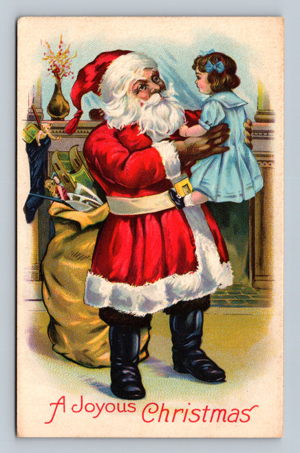 A Joyous Christmas holiday greeting card SERIES 1553 A