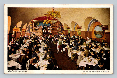 Eitel Restaurant Old Heidelberg Room interior Chicago Loop
