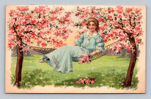 Vintage postcard postmarked May 13, 1909 from Central Square