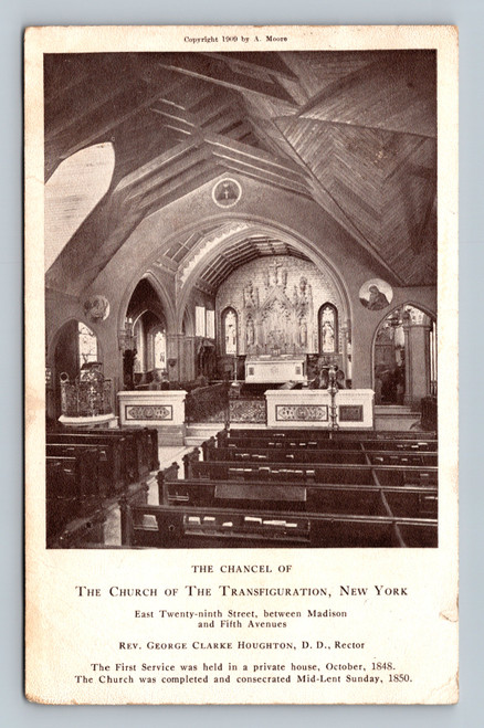 Chancel of the Church of the Transfiguration New York East 29th Street