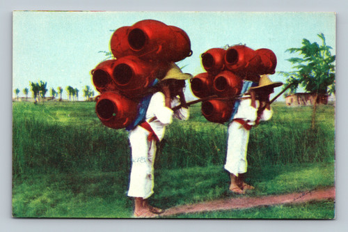 Typical pottery vendors in Texcoco Mexico