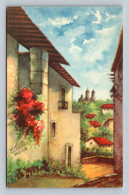 Street view of Calle de Taxco in Taxco Mexico