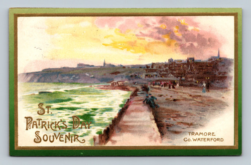 coastal scene of Tramore ireland
