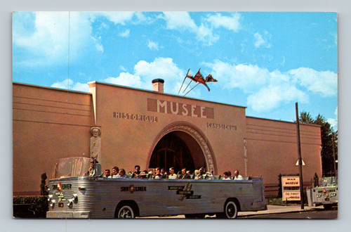 Wax Museum Montreal Canada Vintage Postcard
