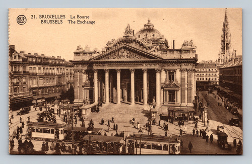 The Exchange building in Brussels Belgium