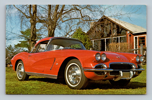 1962 Corvette Roman Red car with detailed restoration in Wall, NJ