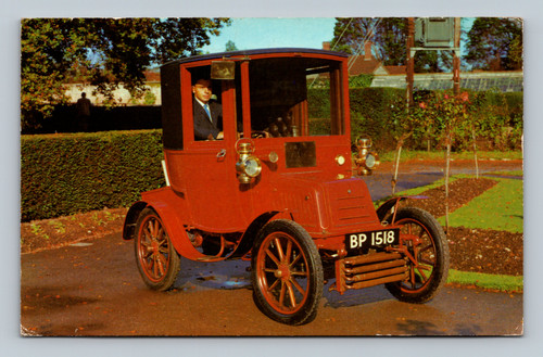 1903 10H.P. Georges-Richard French car with Rt. Hon Lord Strathcarron postcard