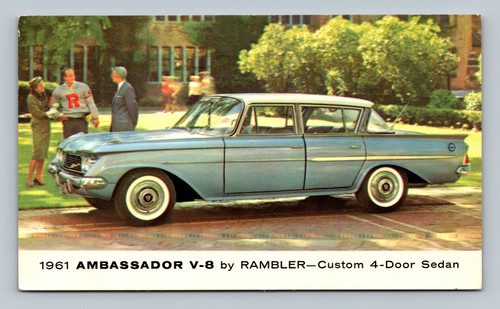 1961 Ambassador V-8 Rambler Custom 4-Door Sedan at Buffalo Wildlife Conservation