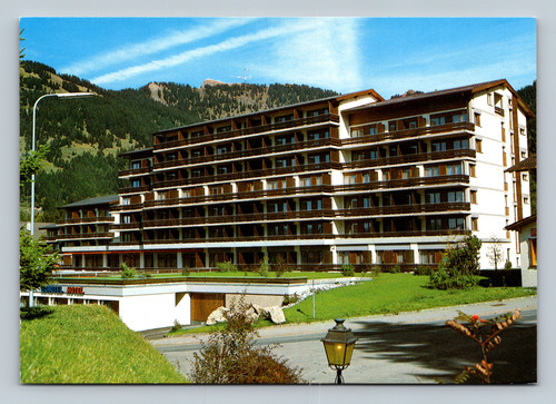 Scurotel Hotel Villars-sur-Ollon Switzerland postcard by PERROCHET