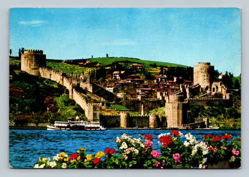 View of Rumeli Hisar? and the Bosphorus from Rumeli Hisar? Castle Istanbul