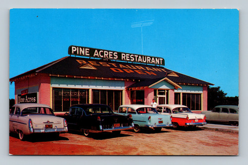 Pine Acres Restaurant adjacent to Pine Acres Motor Hotel near Laurinburg NC